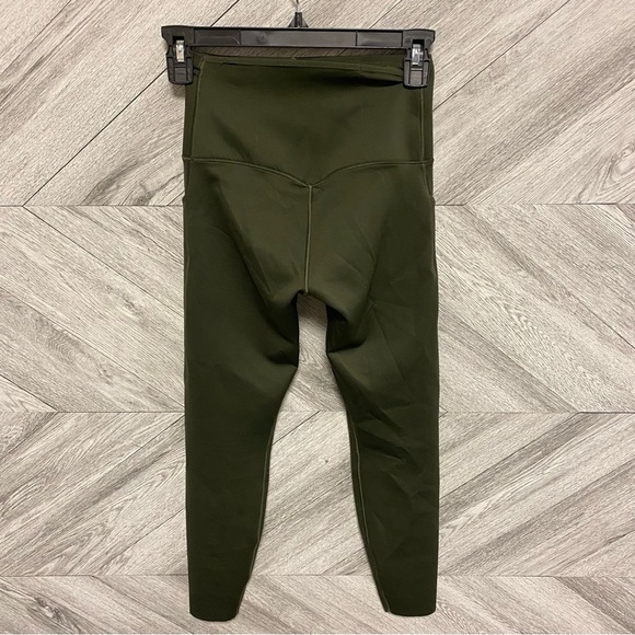 NIKE | GO Women's Firm-Support High-Waisted 7/8 Leggings with Pockets XS KHAKI - Picture 9 of 16